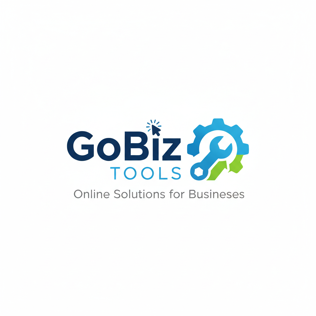 GoBiz Tools Logo - Online Solutions for Businesses